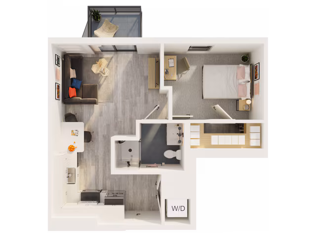 Unit Full Balcony Full Balcony floor plan